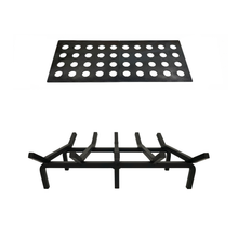 24 Inch Super Heavy Duty Tapered Fireplace Grate