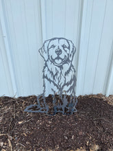 Golden Retriever Yard Stake